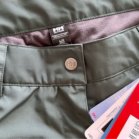 Helly Hansen Women's Blizzard Snow Pants - Darkest Spruce - Picture 14 of 16